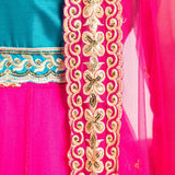 New India Sarees For Woman India Salwar Kamee Anna Dancing Performance Dress Woman Beautiful Embroideried Sets Dress+Pants+Scarf